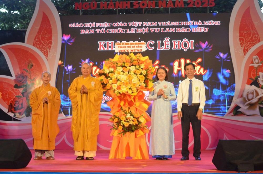 Khai mạc lễ hội Vu Lan báo hiếu Ngũ Hành Sơn năm 2025