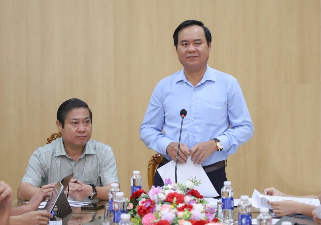Bo Nong nghiep lam viec voi phuong An Thang
