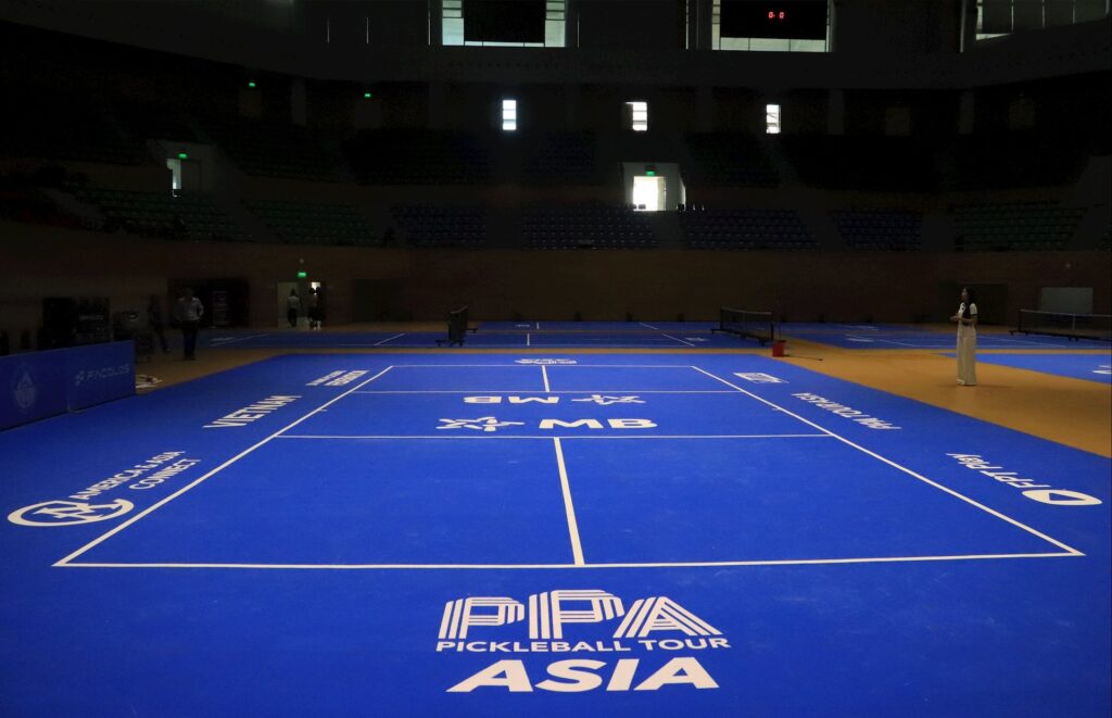 Liem tra cong tac chuan bi giai Pickleball PPA Tour Asia 3