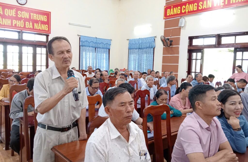 Cử tri xã Quế Sơn Trung kiến nghị nhiều vấn đề dân sinh