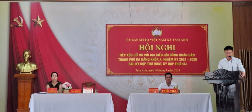 Cử tri Tam Xuân, Tam Anh và Núi Thành kiến nghị đầu tư các công trình hạ tầng phục vụ dân sinh
