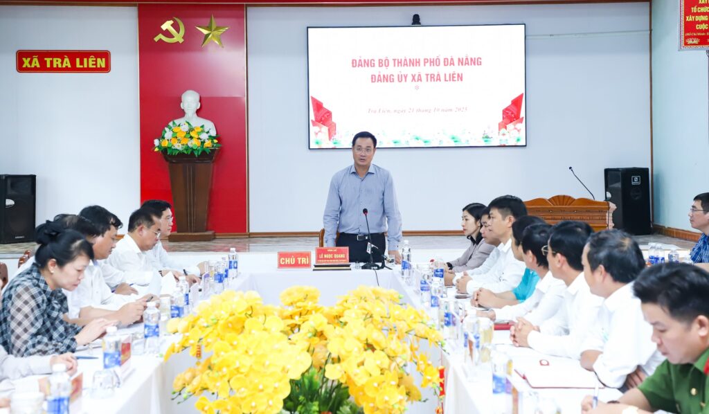 Bi thu Le Ngoc Quang tham Tra Lien 3