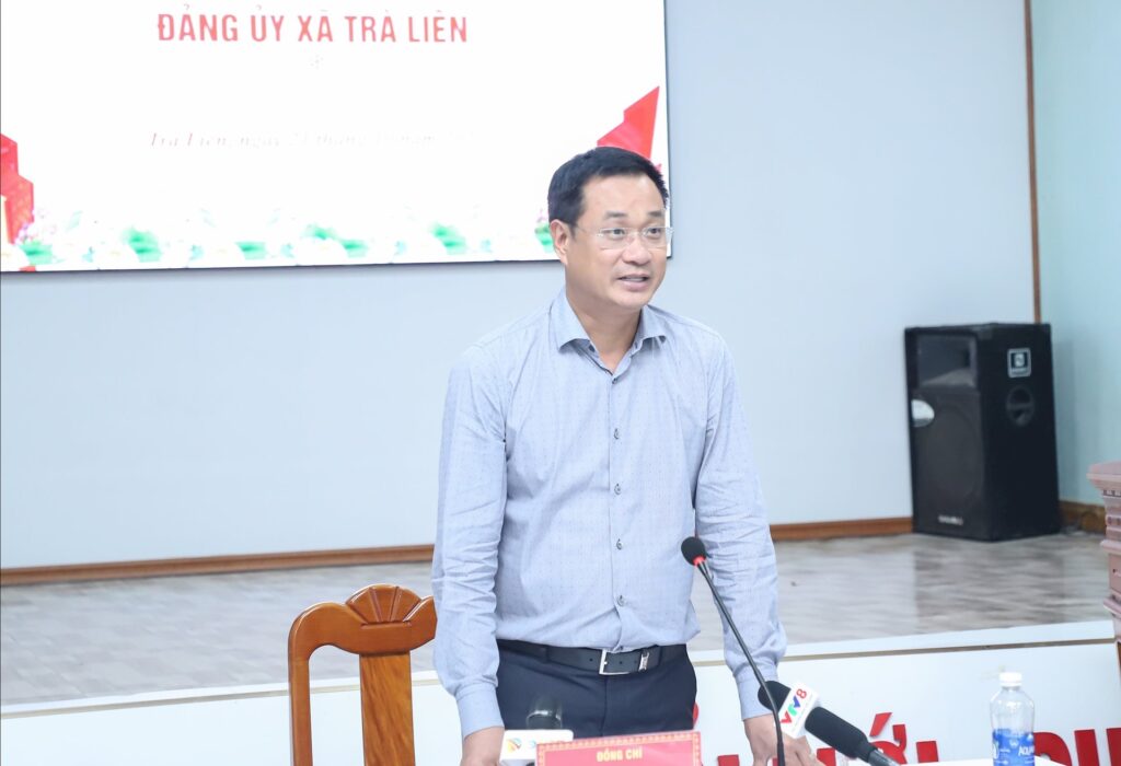 Bi thu Le Ngoc Quang tham Tra Lien 6