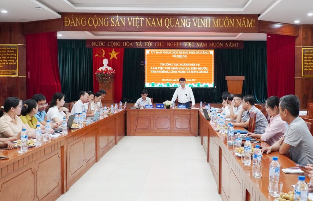 Bo Noi vu lam viec voi Da Nang