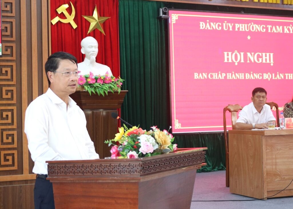 Hoi nghi BCH dang bo Tam ky lan 2 1