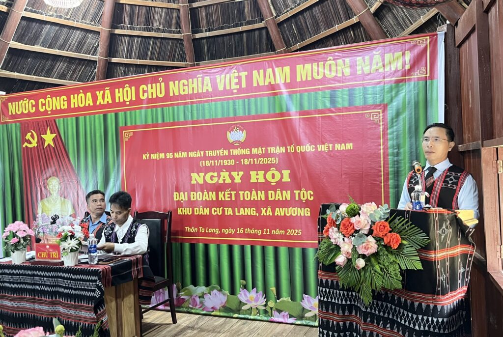 Ngay hoi Dai doan ket thon Ta Lang A Vuong