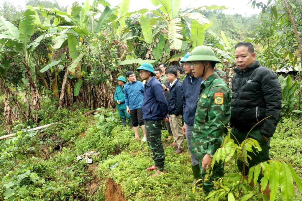 So Nong nghiep di khoa sat cac vet nut tai A Vuong