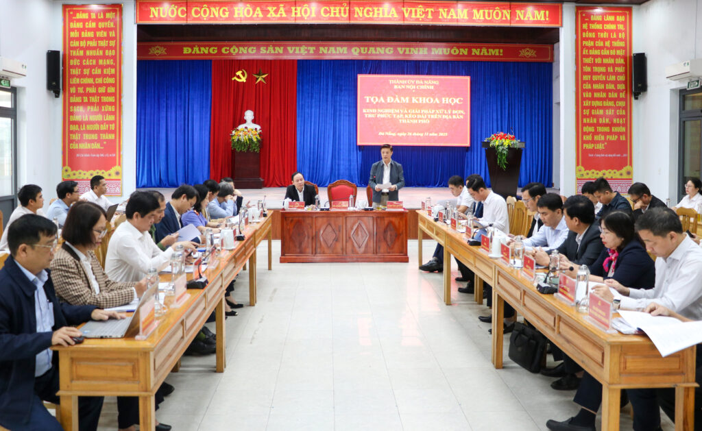 Toa dam khoa hoc xu ly don thu ban Noi chinh