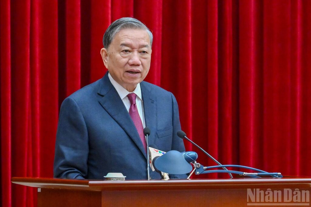 Tong ket cong tac thi hanh Dang 2025