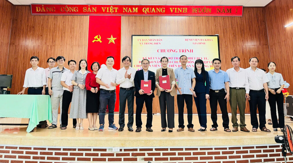 Tram y te Thang Dien va Benh vien Da khoa Gia Dinh