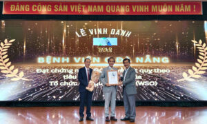 Benh vien C dat chung nhan vang cua WSO