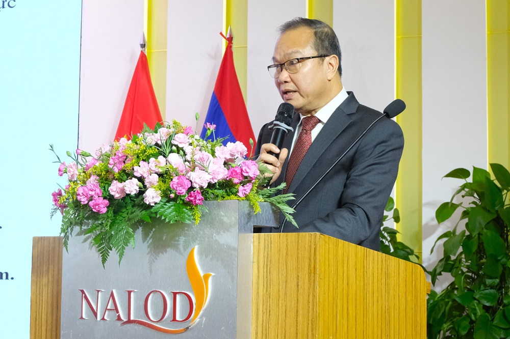 Chao mung 50 nam quoc khanh Lao
