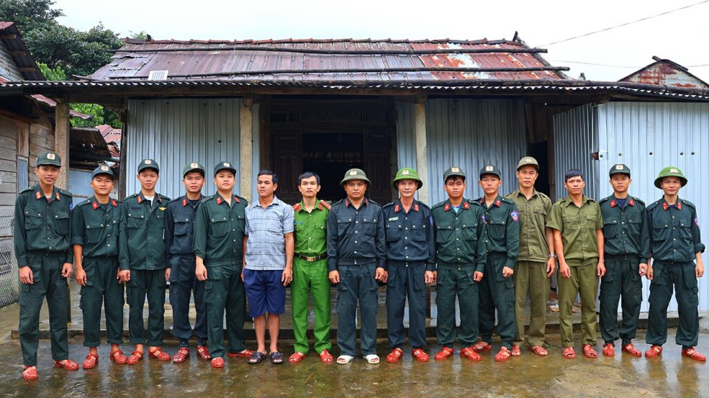 Doi tham gia Chien dich Quang Trung