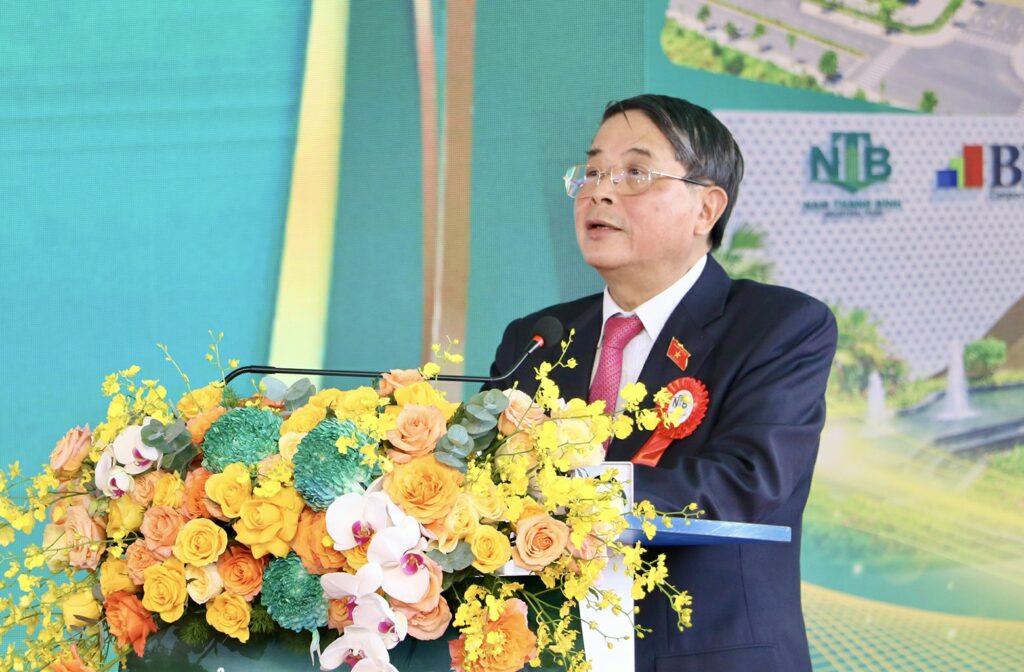 Khoi cong khu congnghiep Nam Thang Binh 3