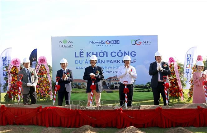 vna potal trien khai mo hinh park golf cao cap dau tien tai viet nam stand