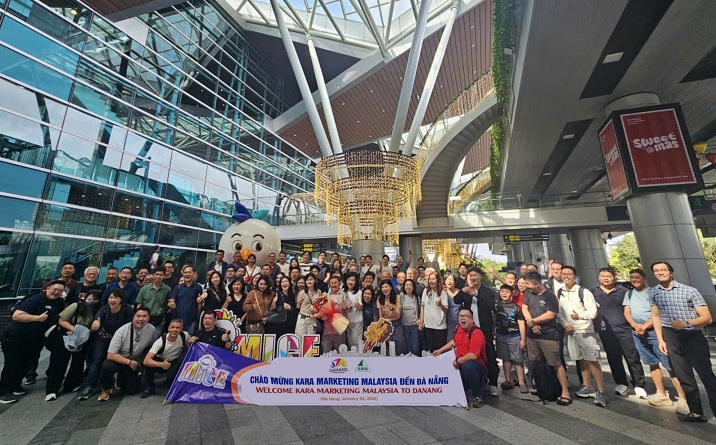 Anh 1 Du lich Da Nang don doan khach MICE dau tien vao ngay 04.1.2026