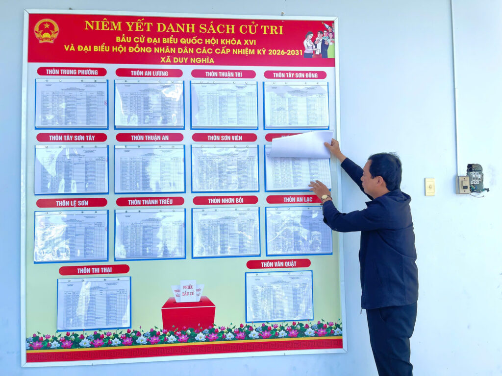 Duy Nghia niem yet danh sach cu tri