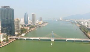 Hinh anh cau song Han nhin tu tren cao