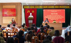 Tam Ky lay y kien nguoi ung cu