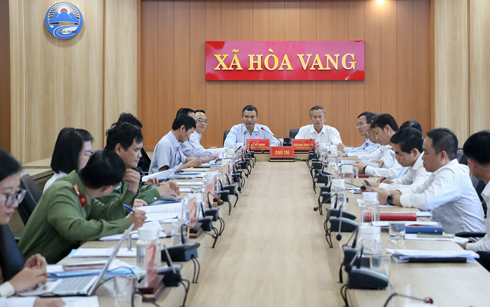 Kiem tra cong tac bau cu Hoa Vang Hoa Tien Ba Na