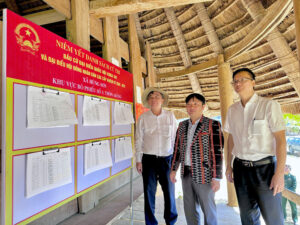 Kiem tra cong tac bau cu xa Hung Son
