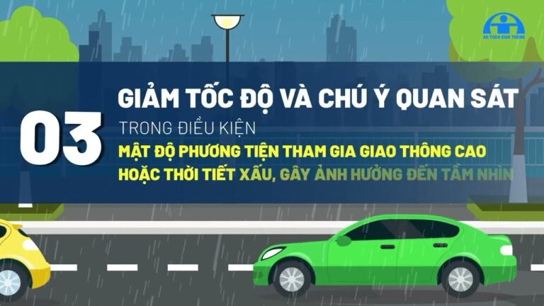 Nguyên tắc tham gia giao thông an toàn