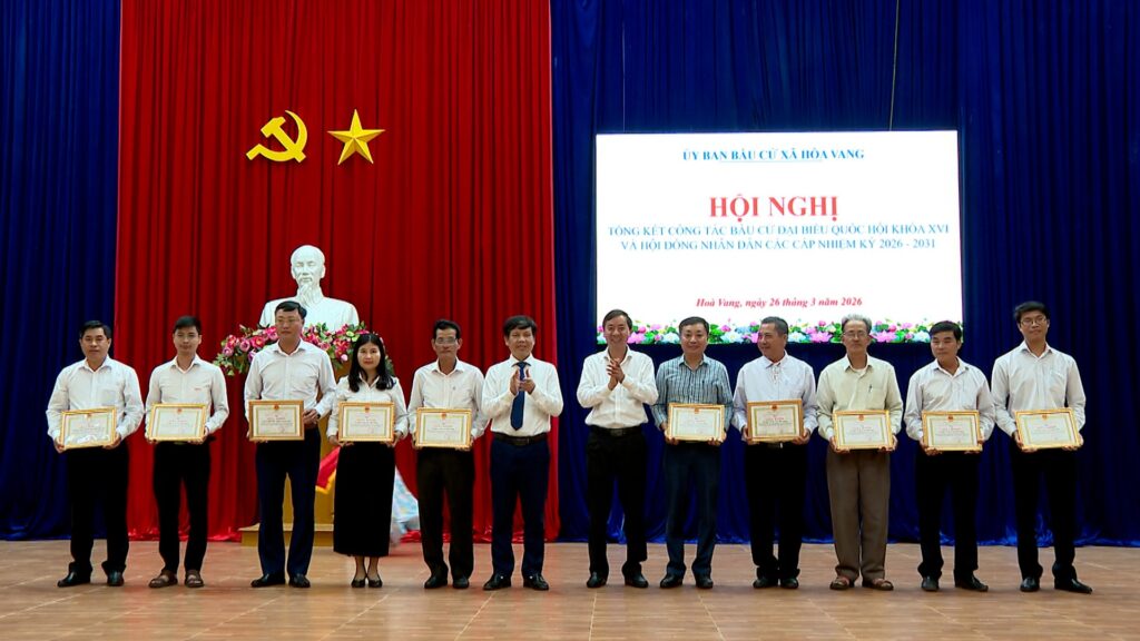 Hoa Vang tong ket bau cu