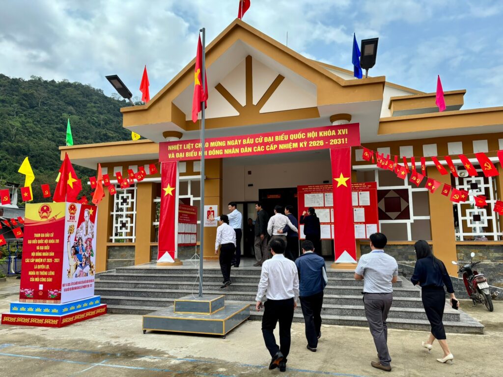 Kiem tra bau cu xa Thanh My 1