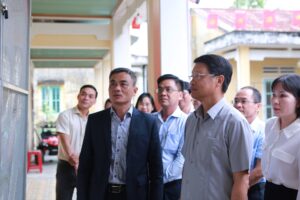 Kiem tra cong tac bau cu phuong Huong Tra