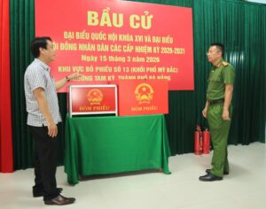 Kiem tra cong tac bau cu tai Tam Ky