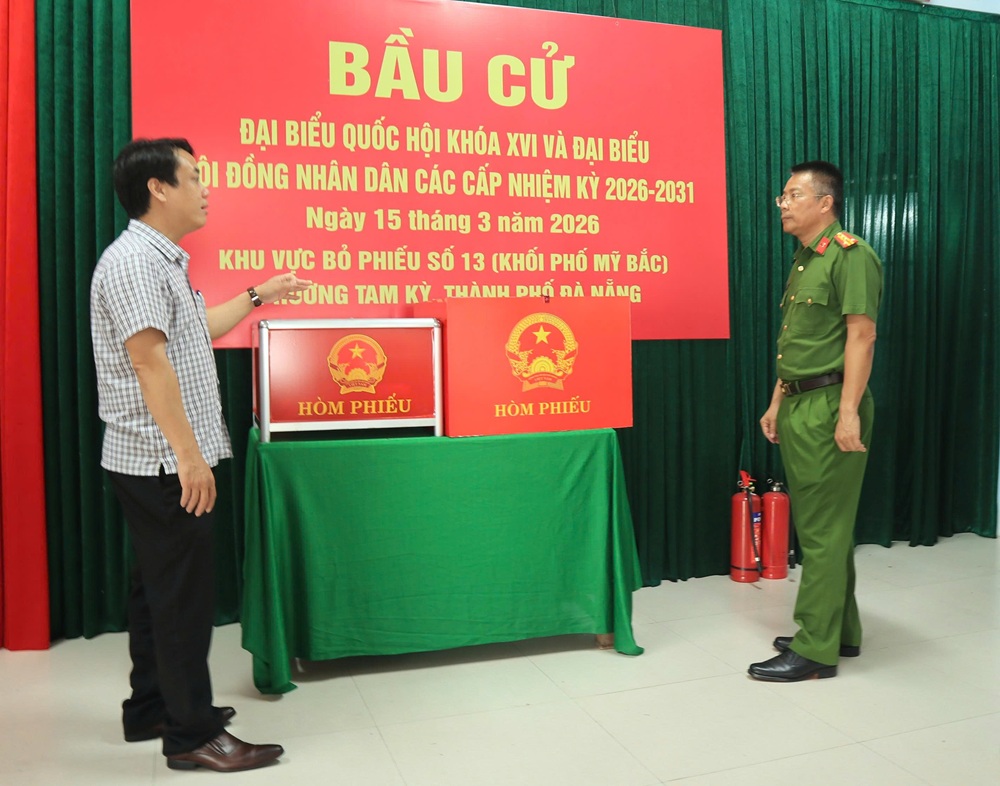 Kiem tra cong tac bau cu tai Tam Ky