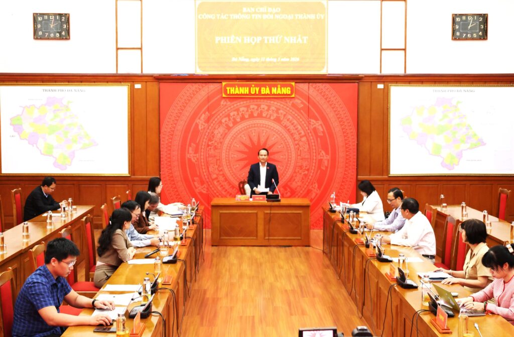 Phien hop thu 1 BCD cong tac doi ngoai thanh pho 2026