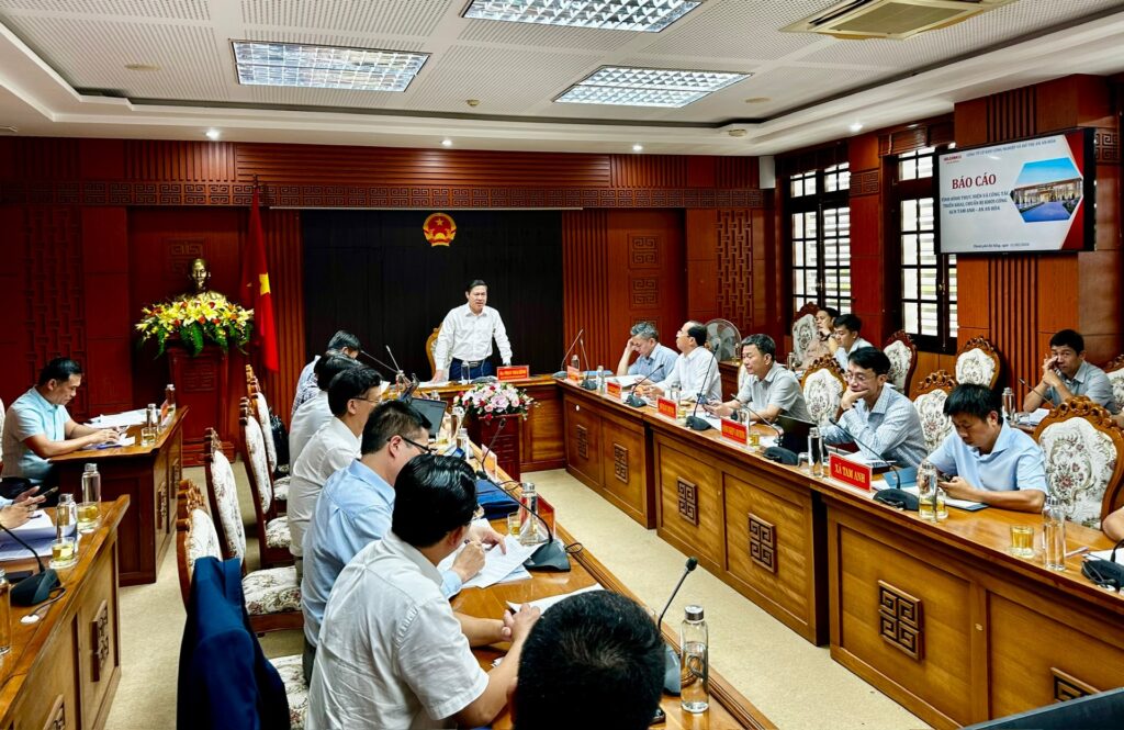 Tien do du an KCN Tam Anh An An Hoa 1