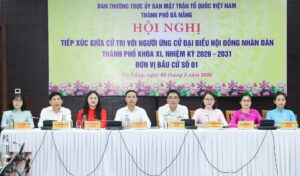 Tiep xuc DBQH don vi so 1 Hoa Cuong, Hai Chau