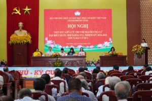 Tiep xuc DBQH don vi so 4 Nam Phuoc