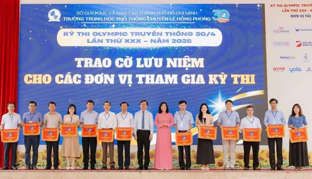 Da Nang dat thanh tich cao trong ky thi truyen thong olympic 30 4 2026 1776052944