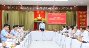 Doan giam sat 12 lam viec voi So Noi vu, Ban to chuc thanh uy_4