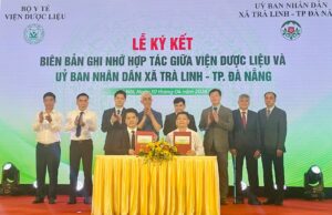 Ky ket giua vien duoc lieu va Tra Linh