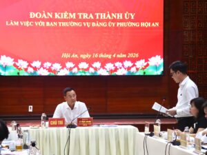 Lam viec voi Dang uy Hoi An 4-2026