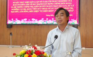 Xa Thang Dien day manh dan van kheo