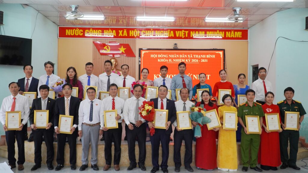 trao chung nhan