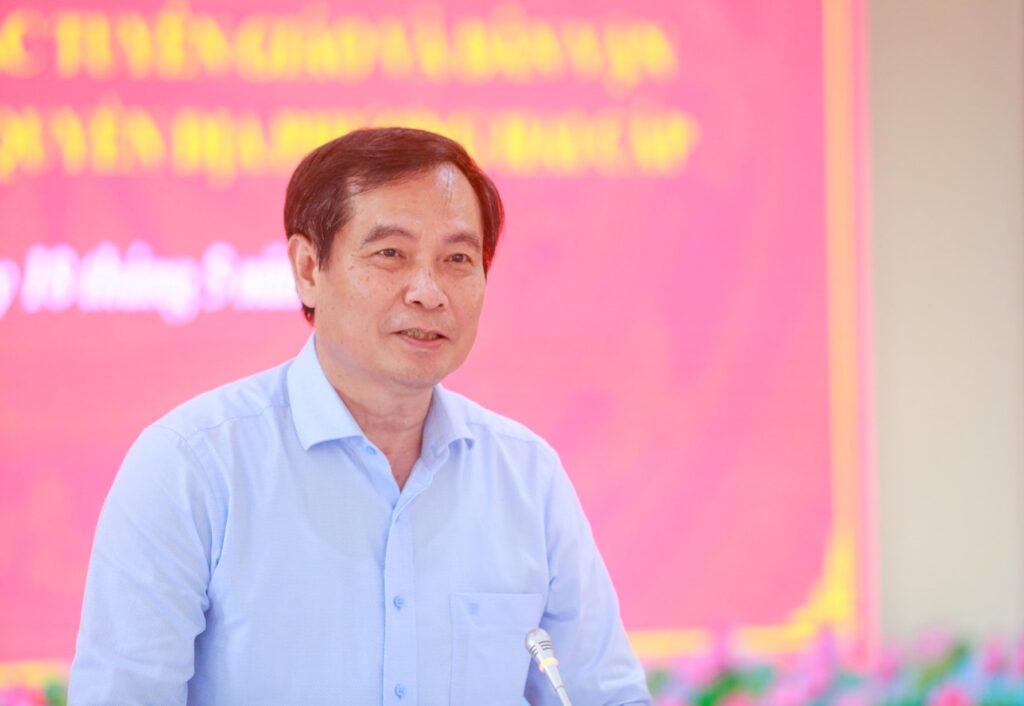 Ban Tuyen giao Trung uong lam viec voi Dang uy Hoa Xuan 1 1779155958