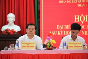 DBQH tiep xuc cu tri Ben Hien