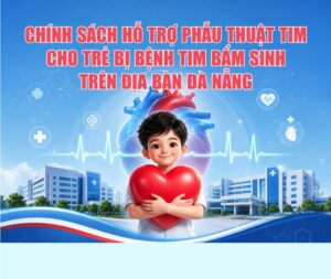 Ho tro cho tre bi tim bam sinh