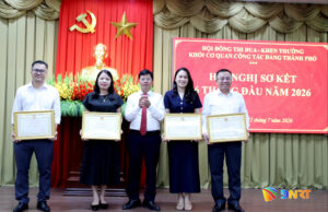 Khoi co quan cong tac Dang so ket dau nam 2026