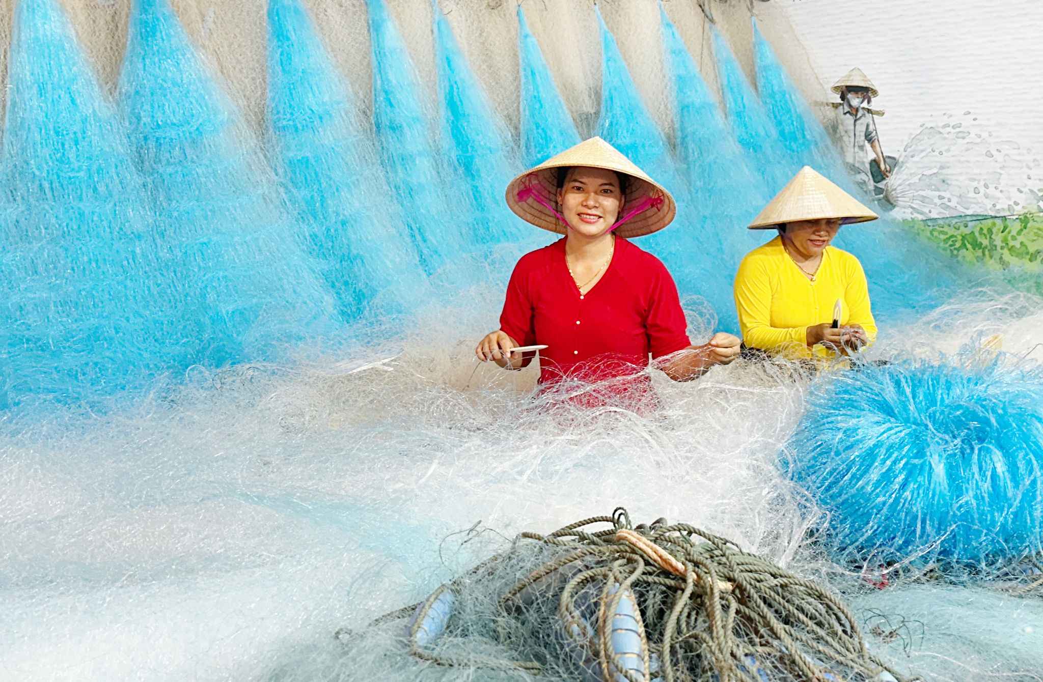 du khach den voi tam thanh duoc trai nghiem nghe dan luoi chai cua ngu dan 1782975661