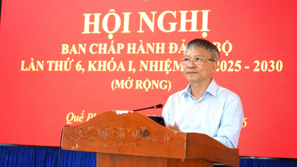 Quế Phước nâng cao năng lực lãnh đạo, thực hiện hiệu quả nhiệm vụ 6 tháng cuối năm