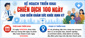 Chien dich 100 ngay cao diem kham suc khoe