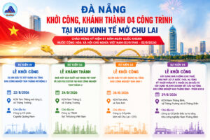Khoi cong khanh thanh 04 cong trinh tai khu kinh te mo Chu Lai