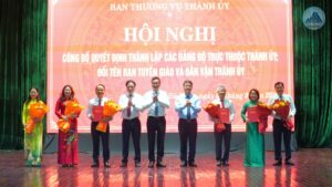 Thanh lap 2 Dang bo Thanh uy 9-2026